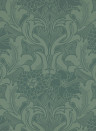 Little Greene Wallpaper Dahlia Scroll - Tea with Florence