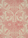 Little Greene Wallpaper Dahlia Scroll - Carmine