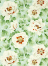 Harlequin Wallpaper Florent - Seaglass/ Clover/ Rosehip