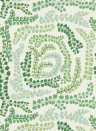 Harlequin Wallpaper Fayola - Clover/ Chalk