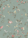 Eijffinger Wallpaper Tokyo Blossom - Jade Green