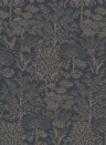 Eijffinger Wallpaper Origami Tree - Blue/ Rosegold