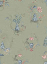 Eijffinger Wallpaper Chinese Porcelain - Light Green