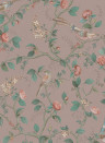 Eijffinger Wallpaper Good Nightingale - Pink Mauve