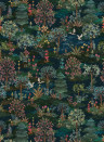 Eijffinger Wallpaper Pip Garden - Dark Blue