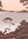 Isidore Leroy Papier peint panoramique Port Cros - Bois de Rose Panel B
