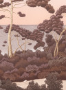 Isidore Leroy Papier peint panoramique Port Cros - Bois de Rose Panel C