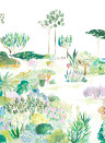 Isidore Leroy Papier peint panoramique Jardin de France - Original Panel A
