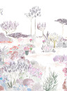 Isidore Leroy Papier peint panoramique Jardin de France - Gris Rose Panel A
