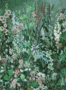 House of Hackney Wandbild Floribunda Magna - Verde