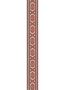 Långelid / von Brömssen Border Titicaca - Brick Red