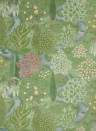 Liberty Papier peint Enchanted Wood - Jade