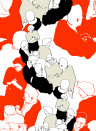 Marimekko Wallpaper Ystävät - 23360