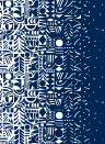 Marimekko Wallpaper Yön Varjo - 23325