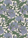 House of Hackney Papier peint Minerva - Periwinkle