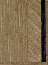 CMO Paris Wallpaper Sisal Carre - Tabac/ Noir