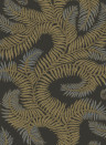Josephine Munsey Wallpaper Bombes Fernery Olive/ Dark Grey