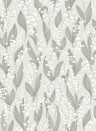 Sandberg Wallpaper Liljekonvalj Spring Green