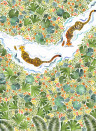 Isidore Leroy Papier peint panoramique Tigres Naturel - C 7/8/9