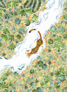 Isidore Leroy Wandbild Tigres Naturel - D 10/11/12