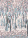 Isidore Leroy Papier peint panoramique Sylve Decor Gris