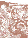 Isidore Leroy Papier peint panoramique Eternelles Terracotta - A 1/2/3