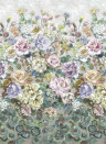 Designers Guild Carta da parati panoramica Grandiflora Rose - Heather