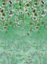 Designers Guild Carta da parati panoramica Assam Blossom - Emerald