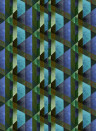 Designers Guild Mural Minakari Geo - Cobalt