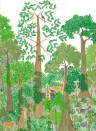 Isidore Leroy Mural Isio Bajii - Panel A