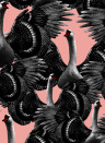 Studio Lisa Bengtsson Wallpaper Swan Lake - Pink