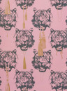 Studio Lisa Bengtsson Wallpaper Coco Tiger - Pink