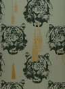 Studio Lisa Bengtsson Wallpaper Coco Tiger - Green