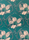 Studio Lisa Bengtsson Tapete Monkan - Seagreen