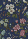 Rebel Walls Wallpaper Petit Flora - Blue