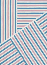 Rebel Walls Papier peint panoramique Different Directions - Pink & Blue