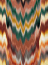 Osborne & Little Tapete Irisa - Terracotta/ Teal
