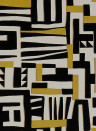 Osborne & Little Wallpaper Zawaya - Black/ Ivory