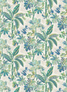 Osborne & Little Papier peint Tivoli - Emerald