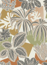 Osborne & Little Wallpaper Frondoso - Copper/ Charcoal