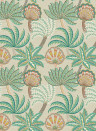 Osborne & Little Carta da parati Ravenala - Teal