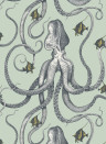 Josephine Munsey Wallpaper Octopoda Grand - Radmoor Blue