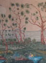 Andrew Martin Wallpaper Lantern Parade - Dawn