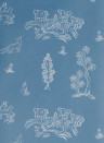 Andrew Martin Papier peint Wychwood - Happy Blue