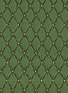 Mindthegap Wallpaper Tufted Panel - Green/ Gold