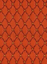 Mindthegap Wallpaper Tufted Panel - Red/ Gold