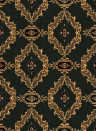 Mindthegap Wallpaper The Bar Tapestry - Black/ Gold