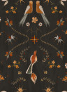 Coordonne Tapete Metaphoric Birds - Black