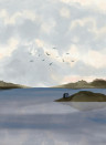 Coordonne Papier peint panoramique Dungeness View - Blue
