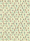 Sanderson Wallpaper Mickey & Minnie - Rhubarb & Custard